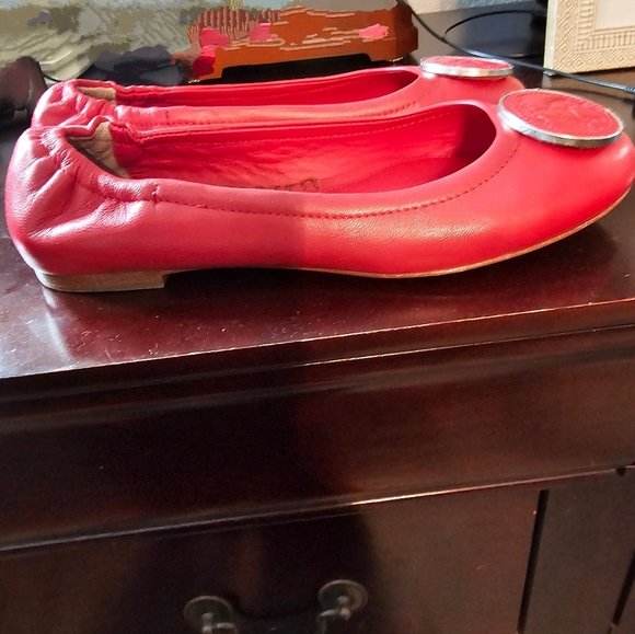 Brooks Brothers Red Ballet Leather Flats size 8 EUC - Picture 10 of 12